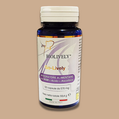 Go Lively | Integratore Alimentare Con MSM e Acido Ascorbico - 120 capsule