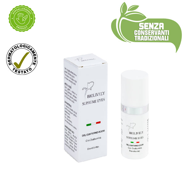 Supreme Eyes | Gel Contorno Occhi con Ovalbumina 15 ml