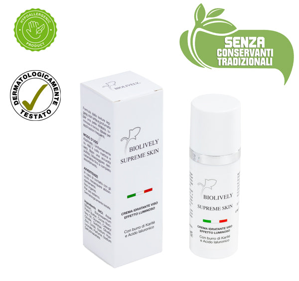 Supreme Skin | Crema Idratante Viso Effetto Luminoso 50 ml